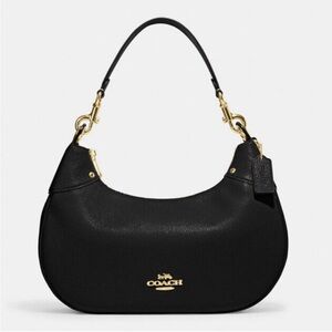 Coach Mara Black Hobo Shoulder Bag
